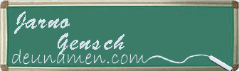 Jarno Gensch Visitenkarte